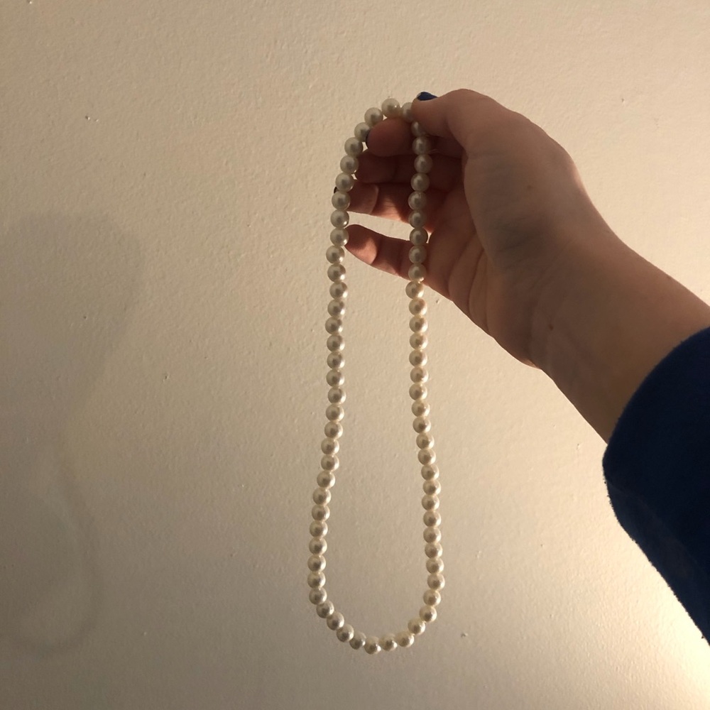 Target Classic White Pearl Necklace